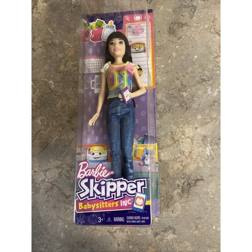 2017 Barbie Skipper Babysitters Asian Doll